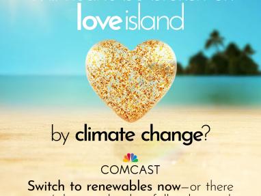 Tell Comcast to Commit to 100% Renewable Energy