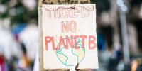 sign that reads There Is No Planet B