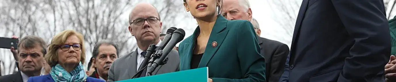 Green New Deal press conference